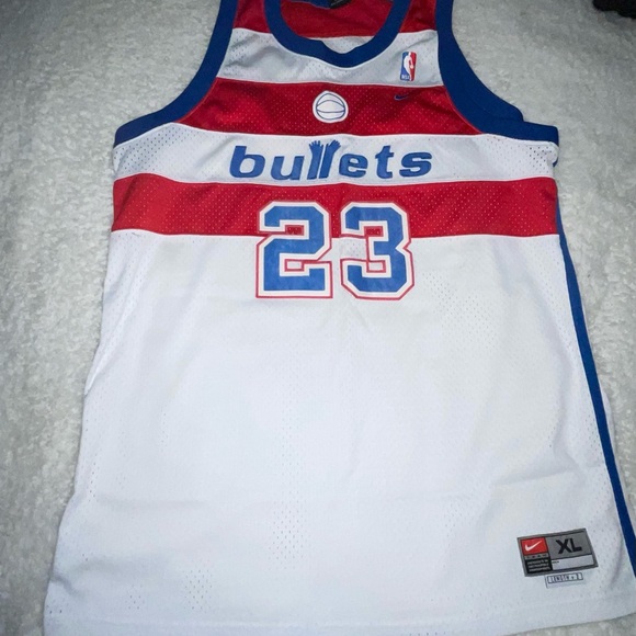 Vintage Micheal Jordan size XL mint condition Bullets jersey - Picture 4 of 10